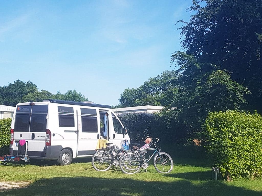 Emplacement de camping en Bretagne à Fouesnant