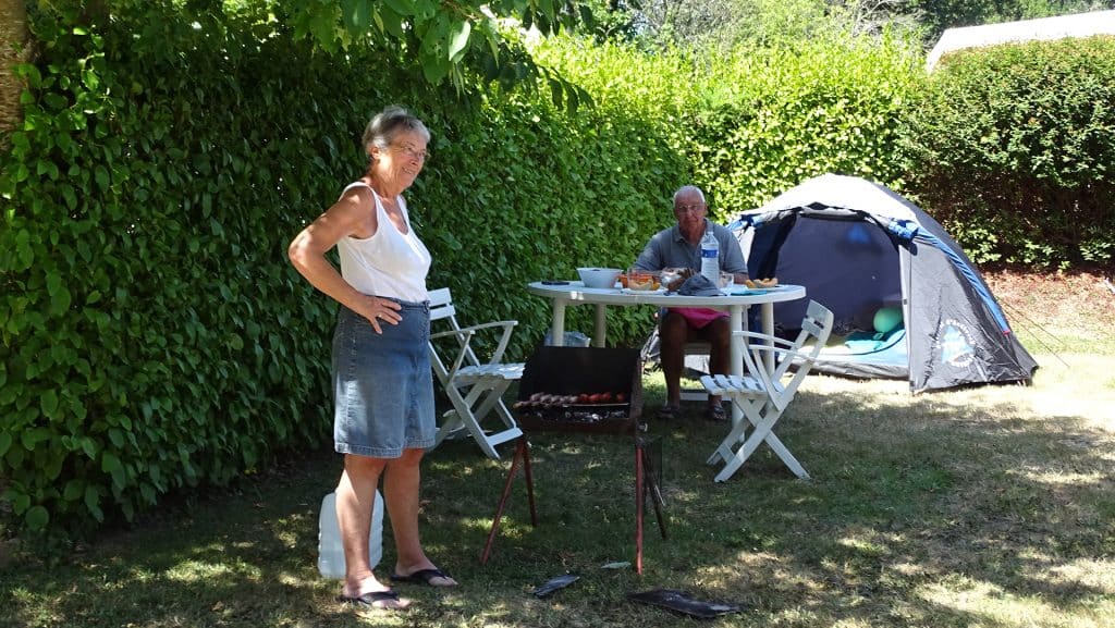 Emplacement de camping en Bretagne à Fouesnant