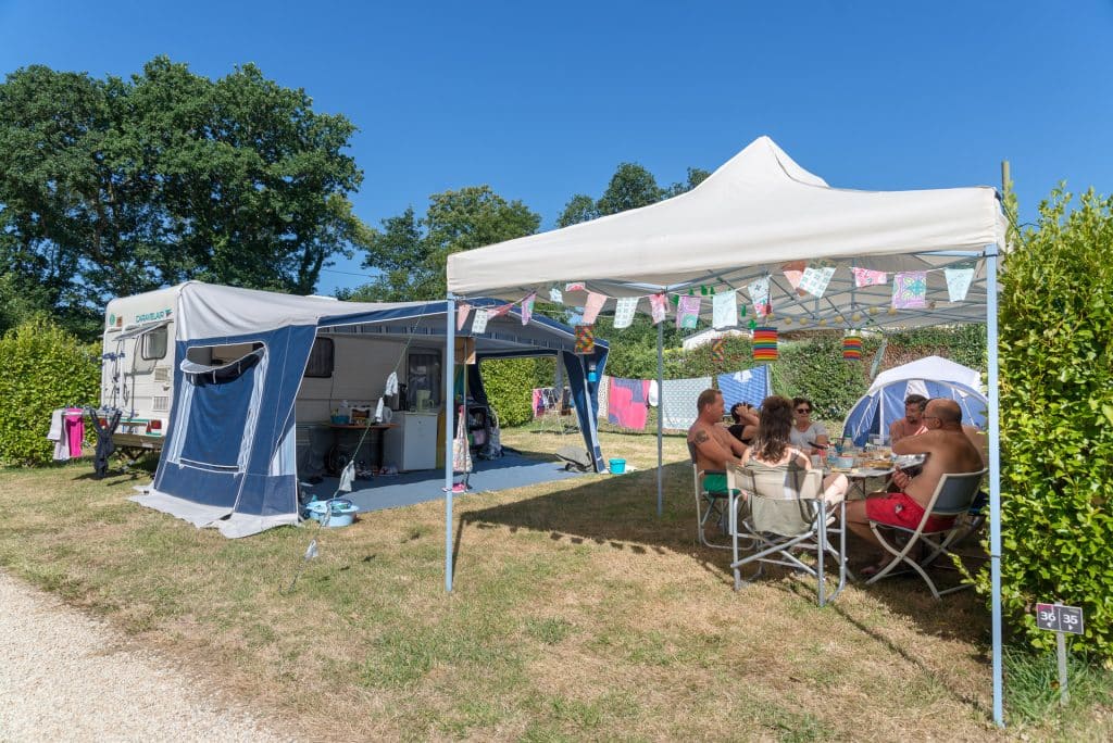 Emplacement dans le Finistère sud - Camping de Kersentic