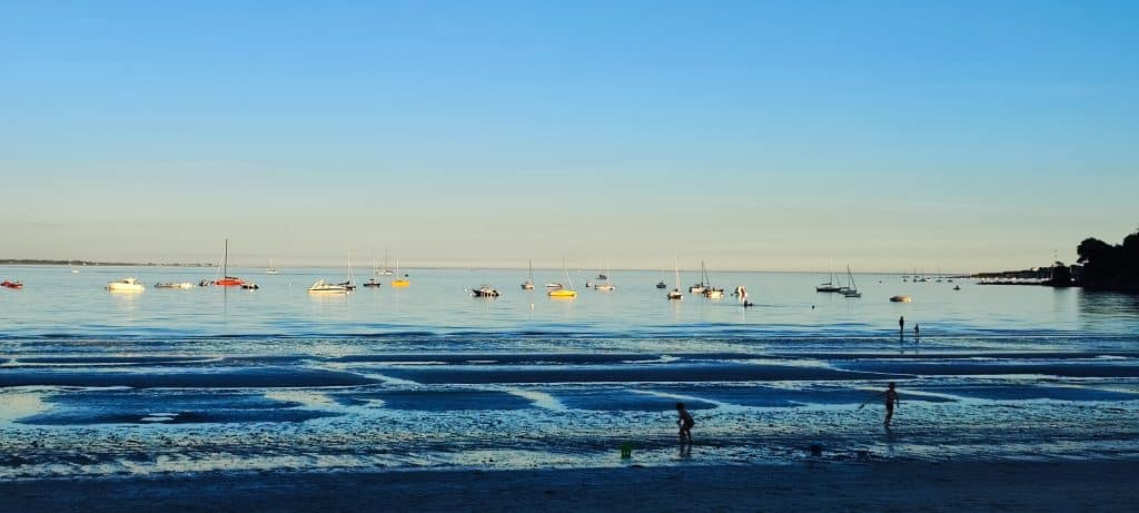 Plage à deux pas du camping en Bretagne Kersentic