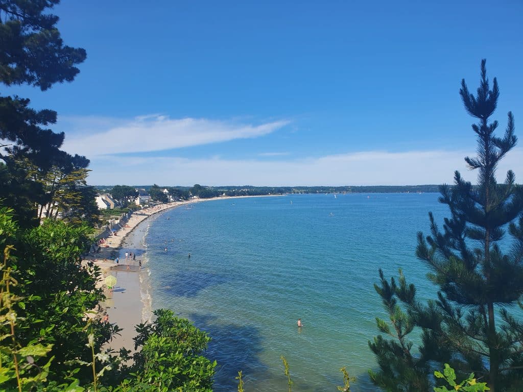 Plage du Cap Coz - Camping dans le Finistère de Kersentic