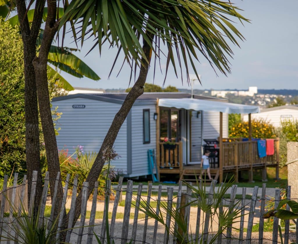Mobil-home à Fouesnant dans le Finistère sud - Camping 4 étoiles de Kersentic