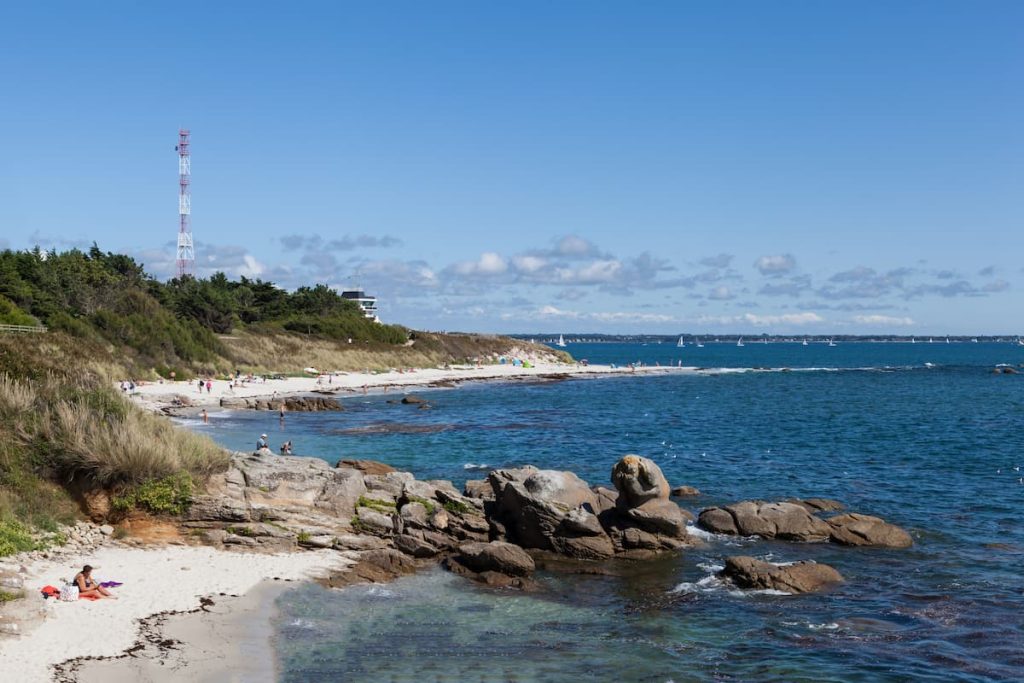 Plage du Beg Meil - Camping à Fouesnant