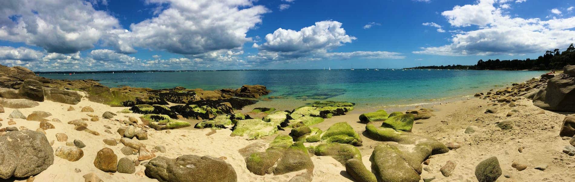 Plage de Cap Coz - Finistère sud - Camping Kersentic de Fouesnant