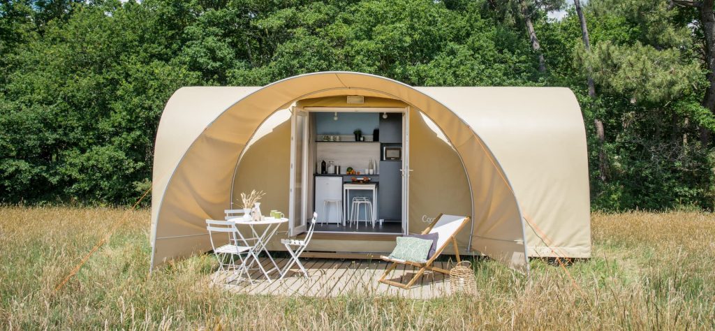 Coco Sweet - 2 chambres - Logement insolite Finistère - Camping Kersentic