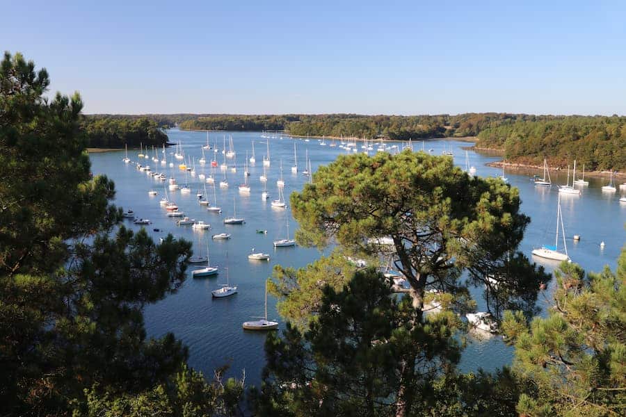 Benodet dans le Finistere sud - Camping Kersentic